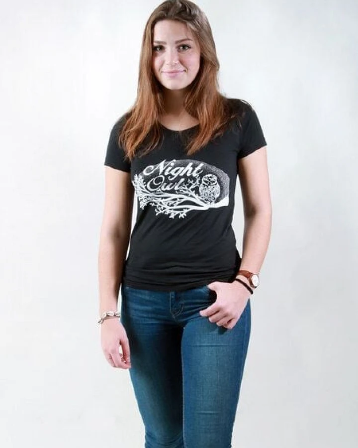 NATIVE SOULS T-Shirt Damen - Night Owl