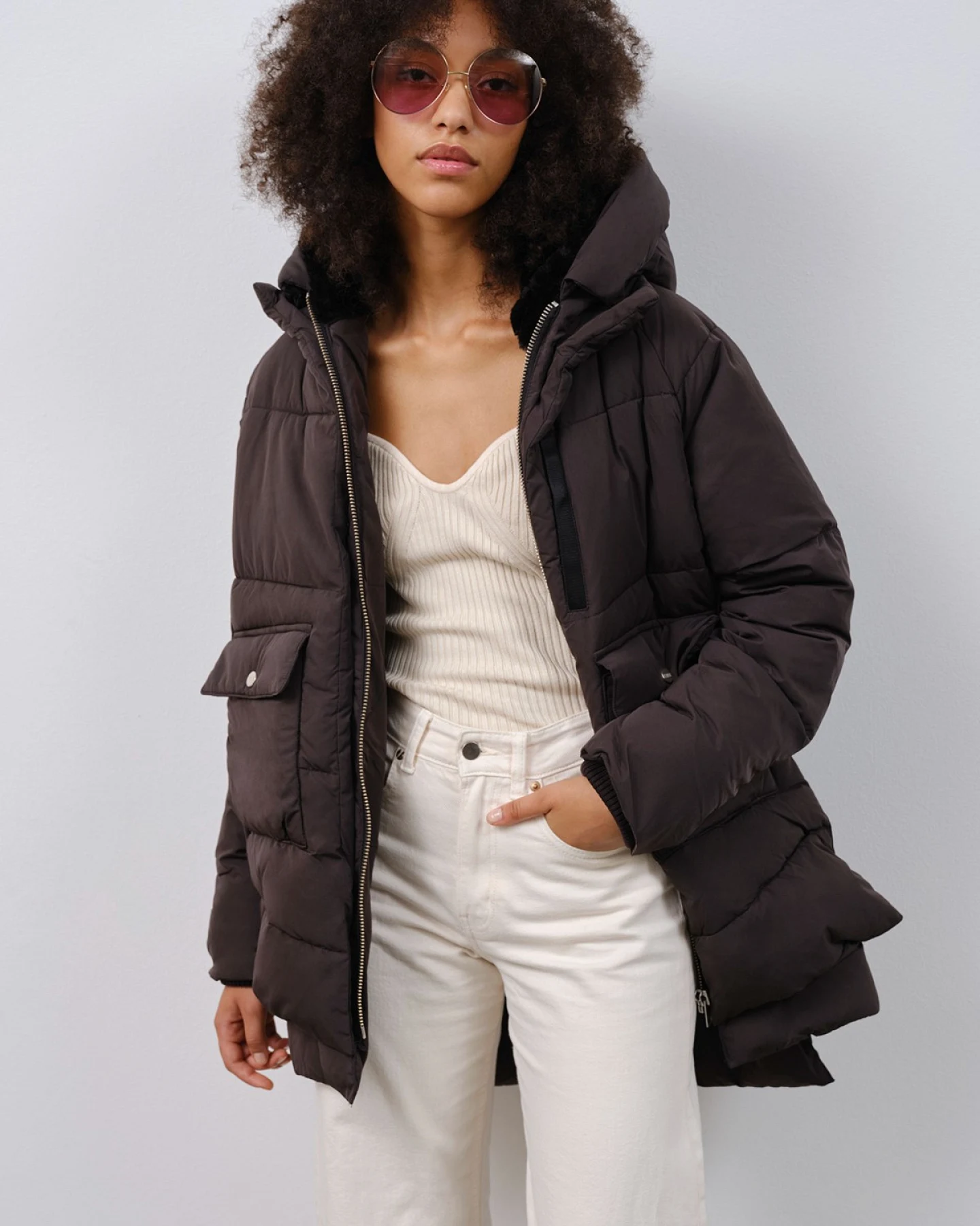 Pufferjacke Lyndon Water Column – Ansicht 2
