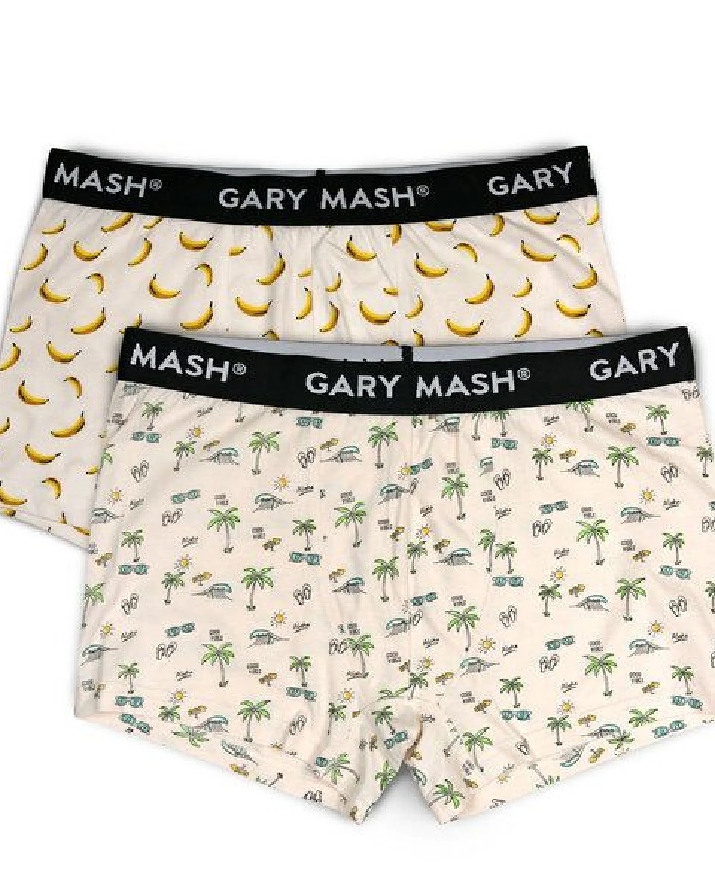 GARY MASH 2er-Set Bio Herren Boxerpanties – Ansicht 2