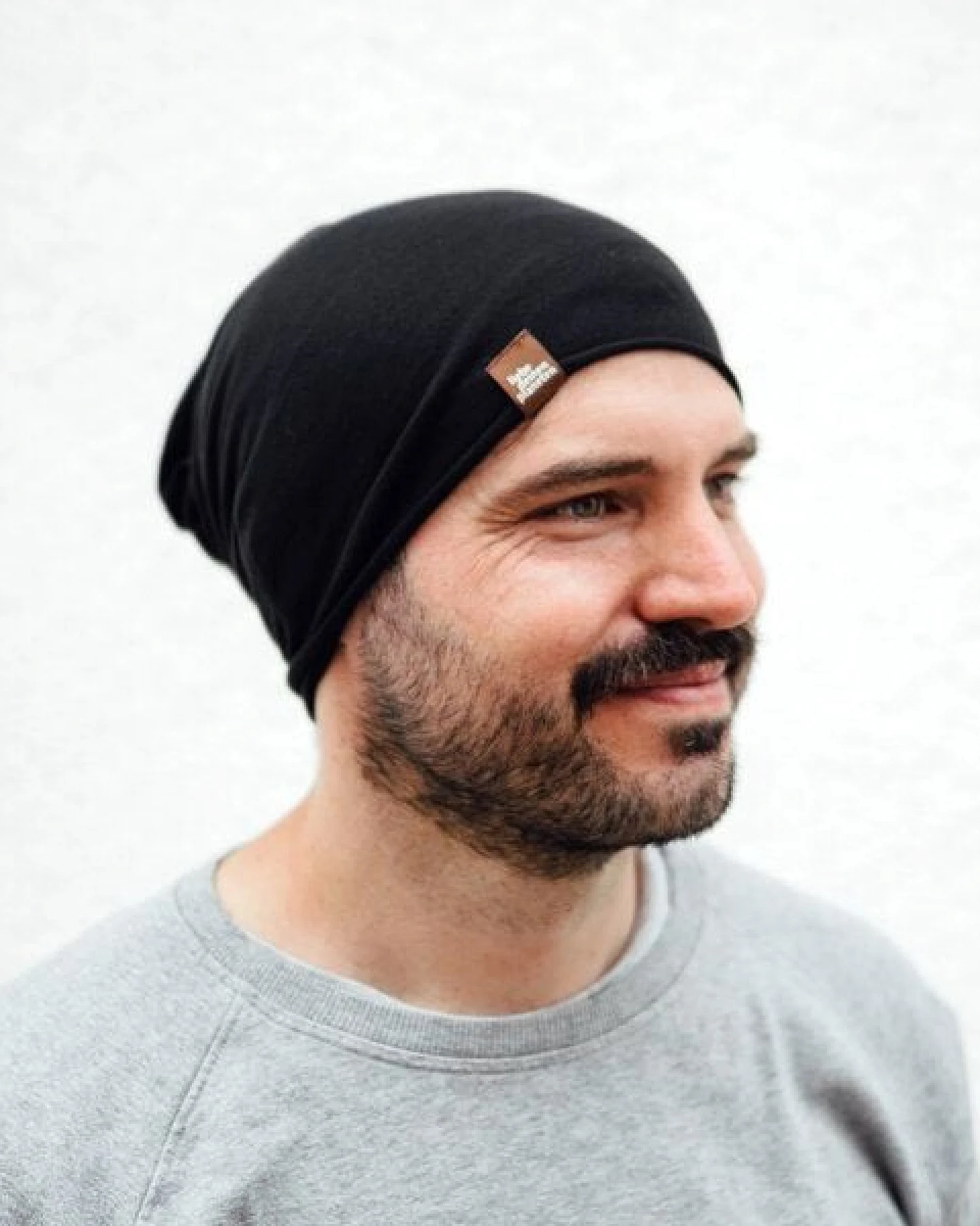 Liebe Deinen Planeten Multi Loop vegane Naturfaser in 3 Größen, viele Farben für Damen und Herren, Multifunktions Schlauchschal aus Modal Jersey TencelTM – Ansicht 3