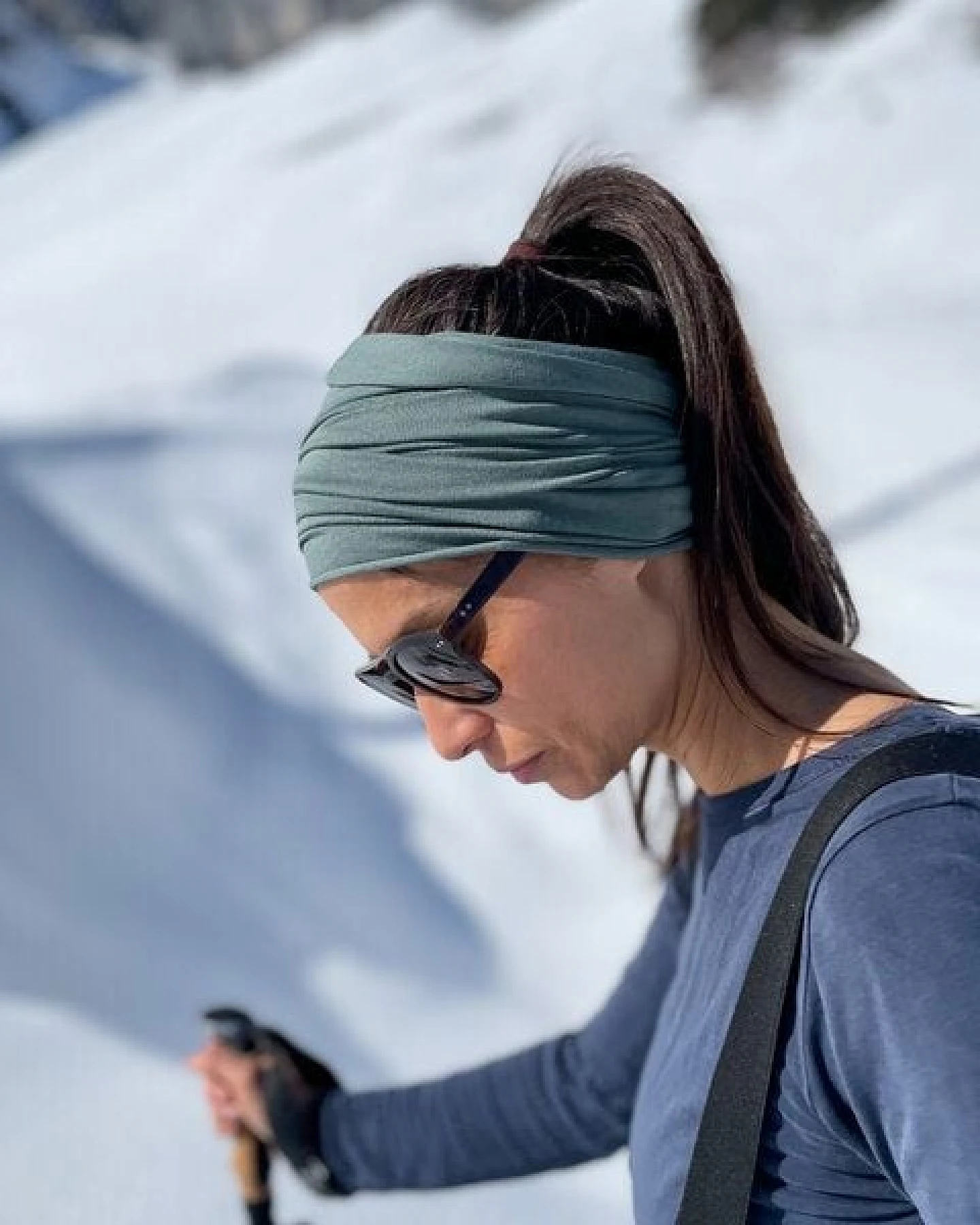 Liebe Deinen Planeten Multi Loop vegane Naturfaser in 3 Größen, viele Farben für Damen und Herren, Multifunktions Schlauchschal aus Modal Jersey TencelTM – Ansicht 3