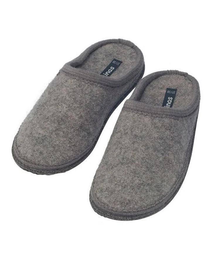 Bacinas Filzpantoffeln Slipper Hausschuhe 100% Schafswolle Wollwalk Filzsohle
