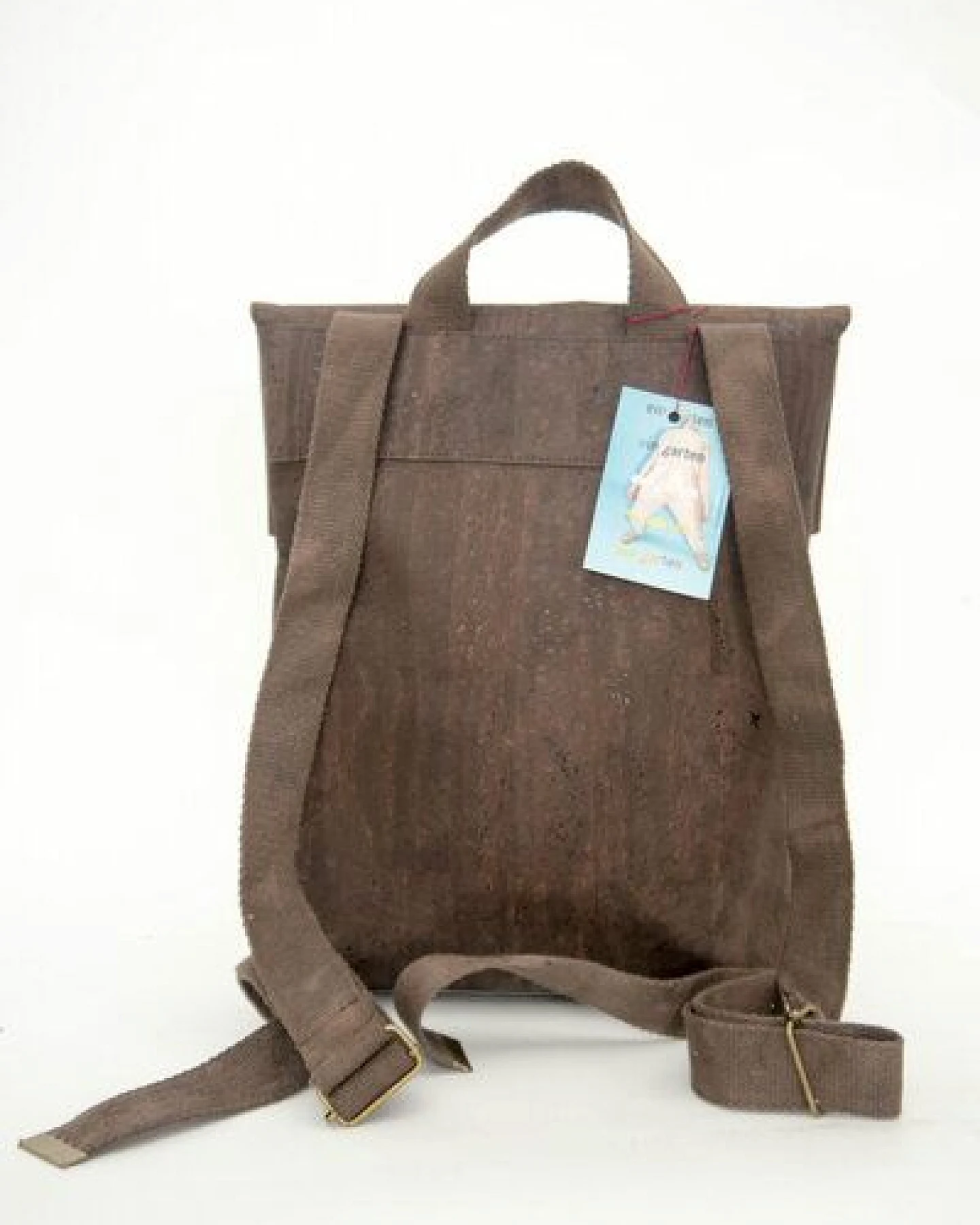 ein garten Studios veganen Rucksack- Myrto small- aus Kork – Ansicht 2