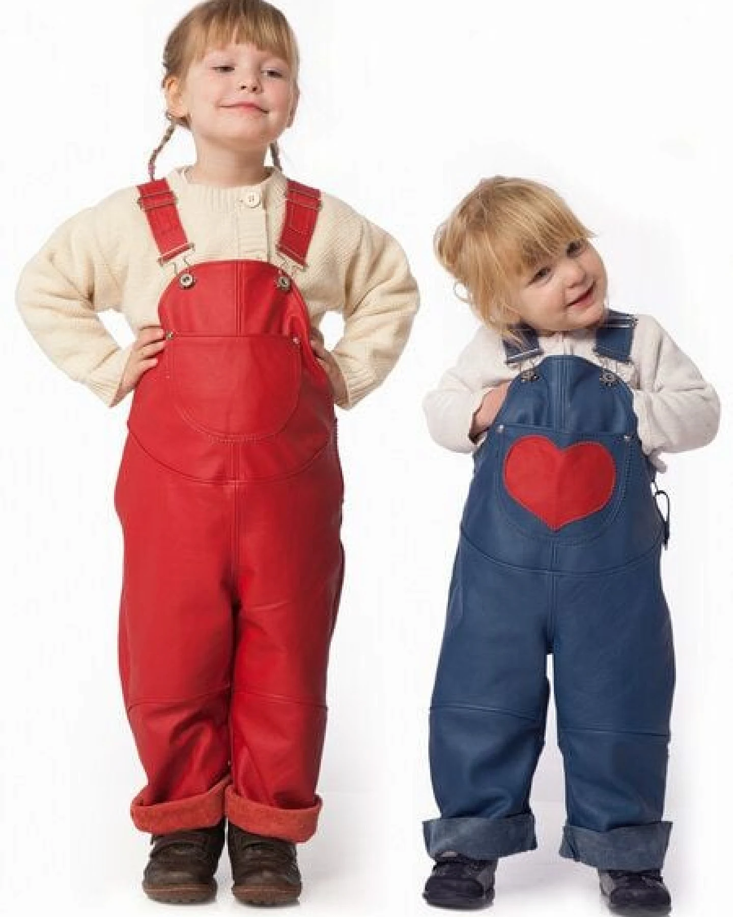 Snekkerbuks Leder Outdoor- und Matschhose für Kinder – Ansicht 4