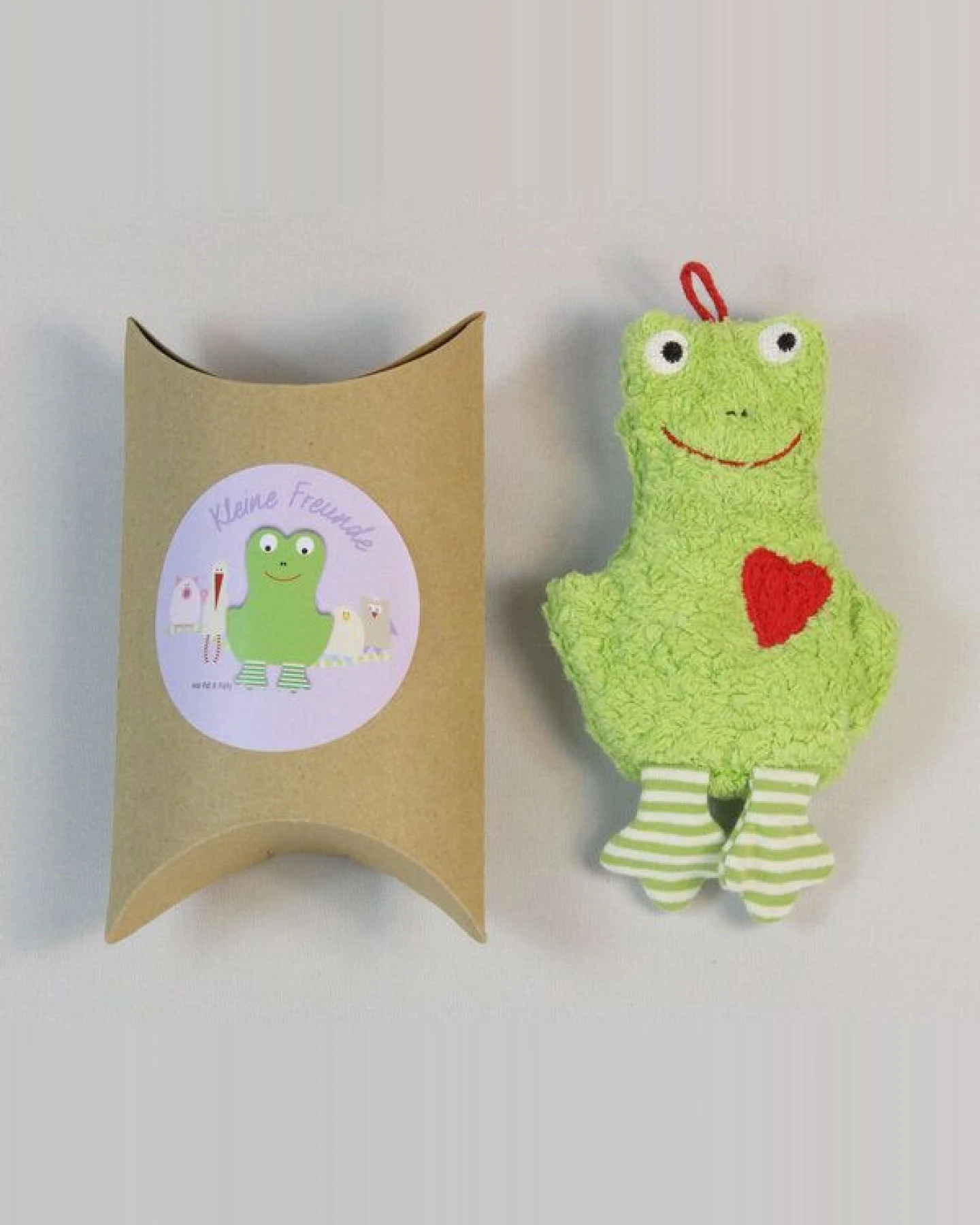 Pat und Patty Lavendelkissen "Frosch", Lavendel/Dinkelkörner Kissen ,Farbe: grün – Ansicht 3