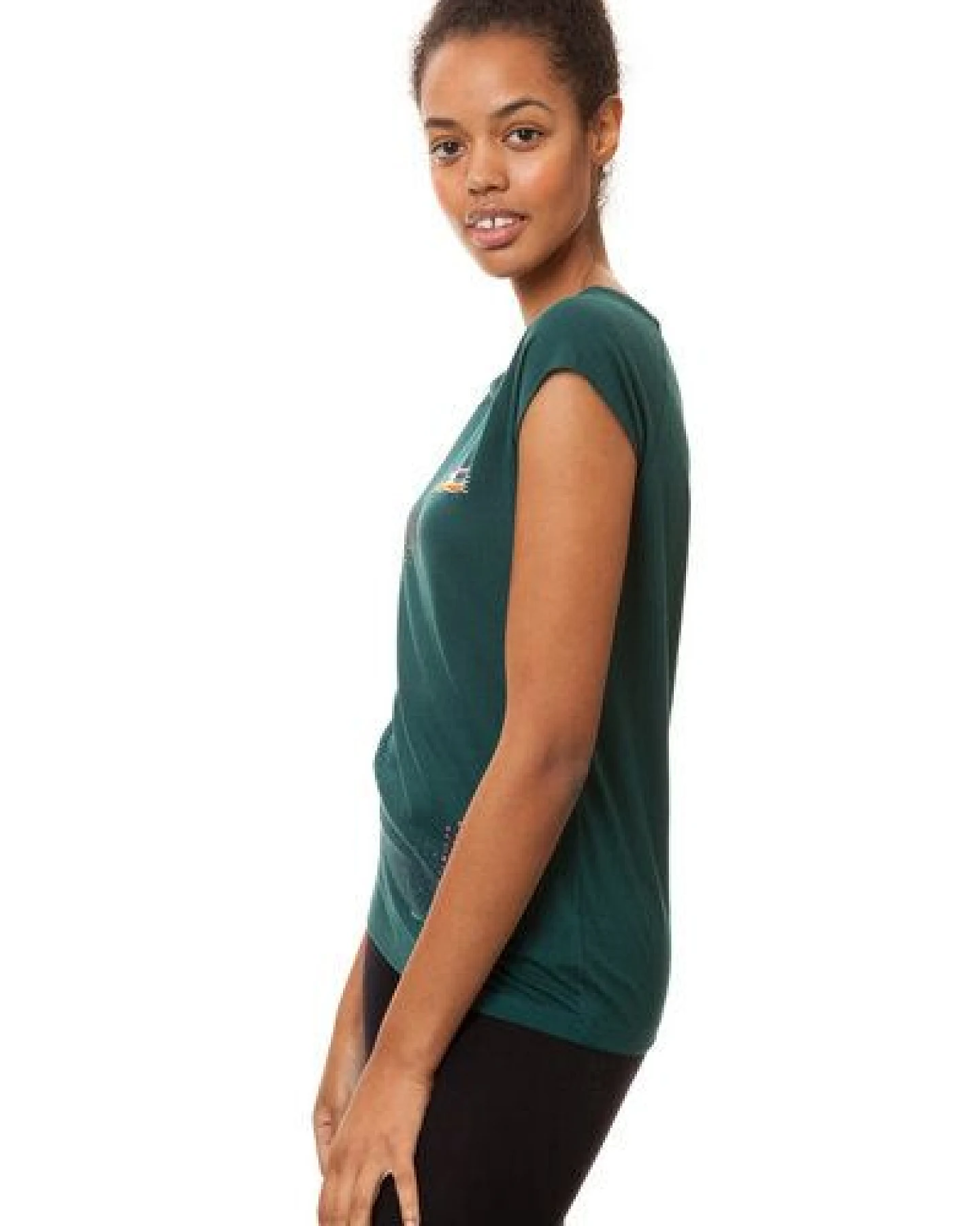 FellHerz Damen T-Shirt Ommm Bio Fair – Ansicht 3