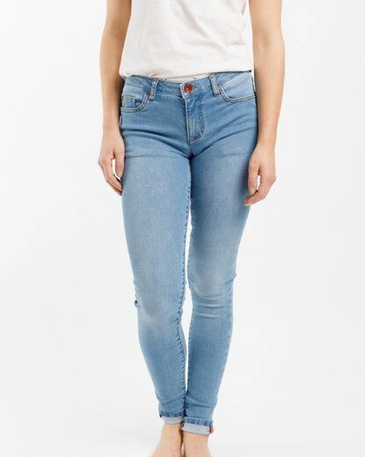 Produktseite: TORLAND Skinny Fit – Damenjeans ROSA