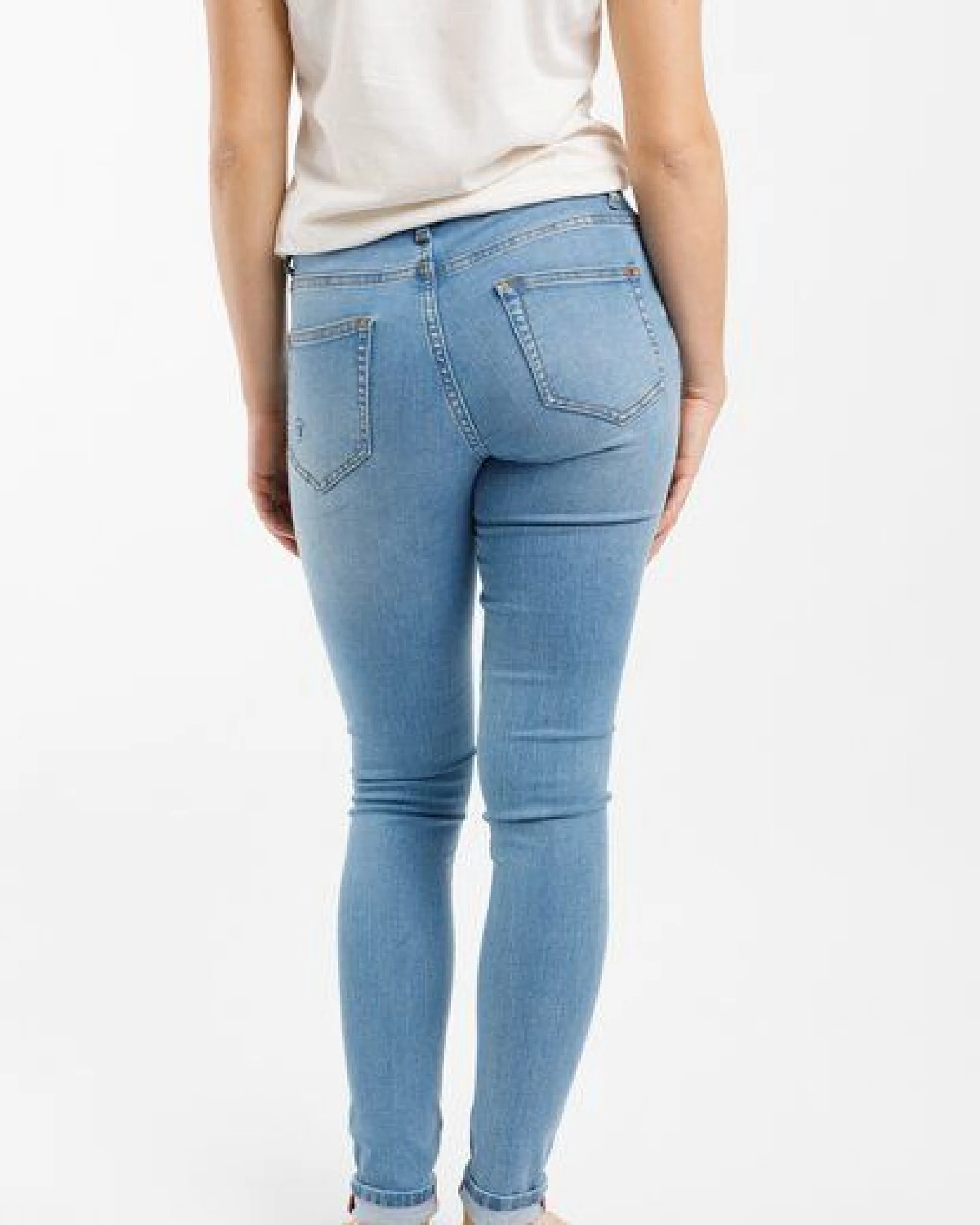 TORLAND Skinny Fit – Damenjeans ROSA – Ansicht 3