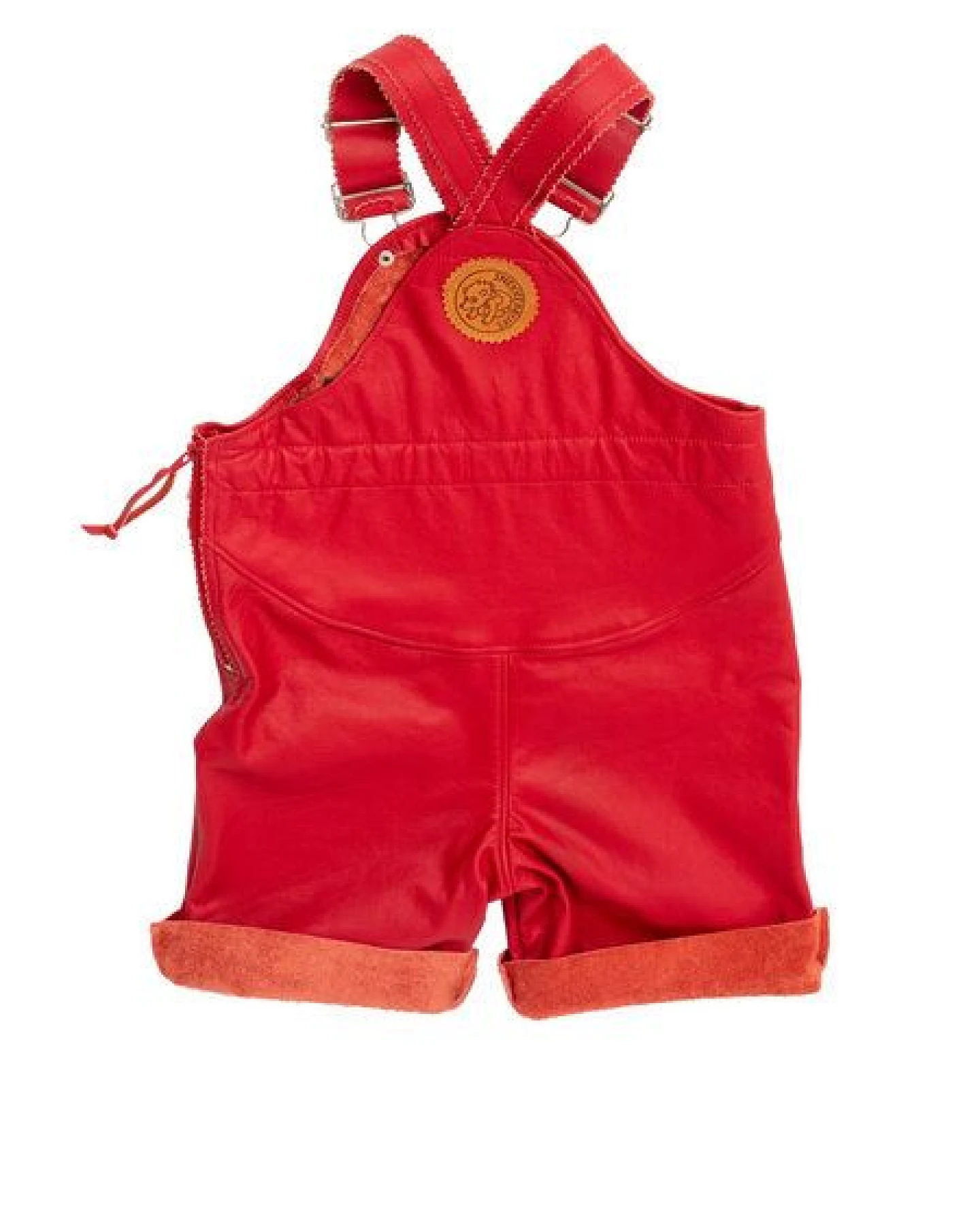 Snekkerbuks Kurze Latzhose aus Leder (2 - 8 Jahre) – Ansicht 3