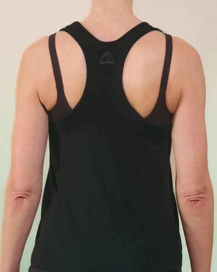 nice to meet me Racerback Top – Tanktop aus TENCEL Lyocell und Bio-Baumwolle