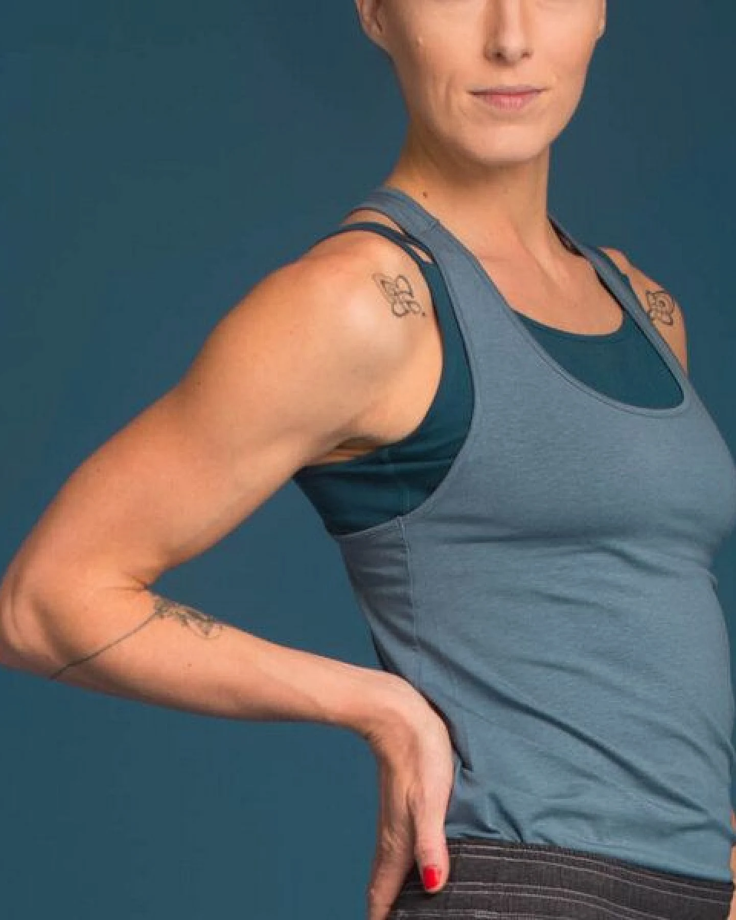 nice to meet me Racerback Top – Tanktop aus TENCEL Lyocell und Bio-Baumwolle – Ansicht 3