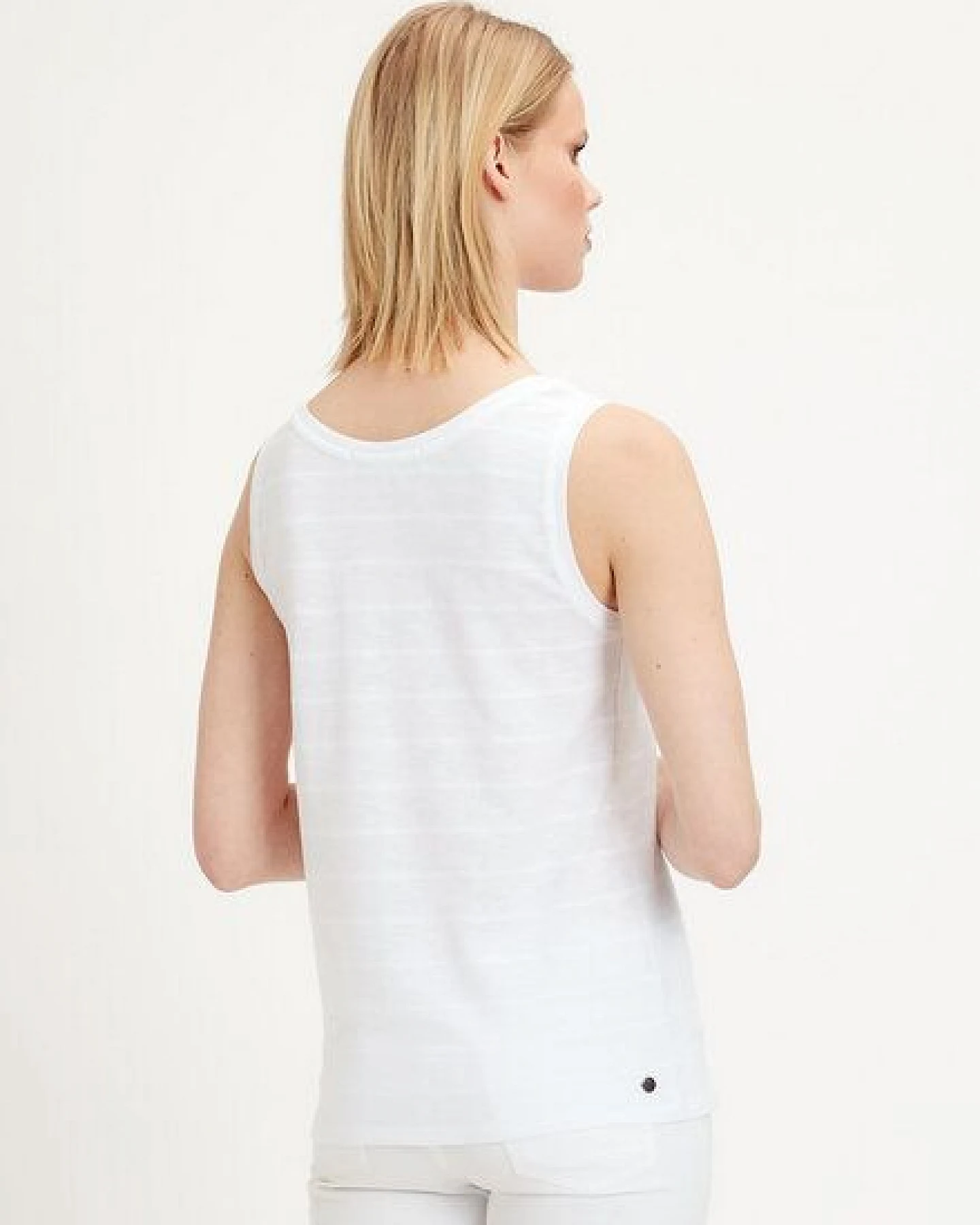 ORGANICATION Tank-Top aus Bio-Baumwolle mit Brusttasche – Ansicht 2