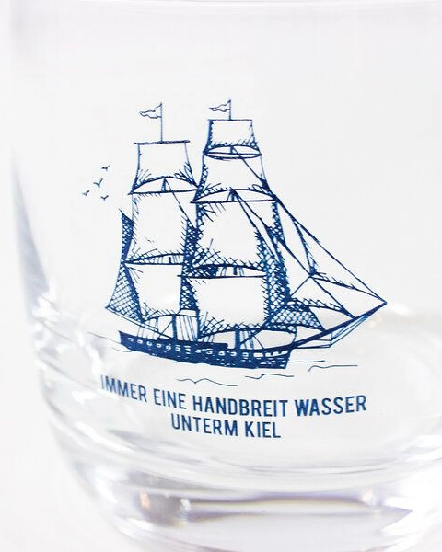 Bow & Hummingbird Kristallglas "Wasser unterm Kiel" – Ansicht 2