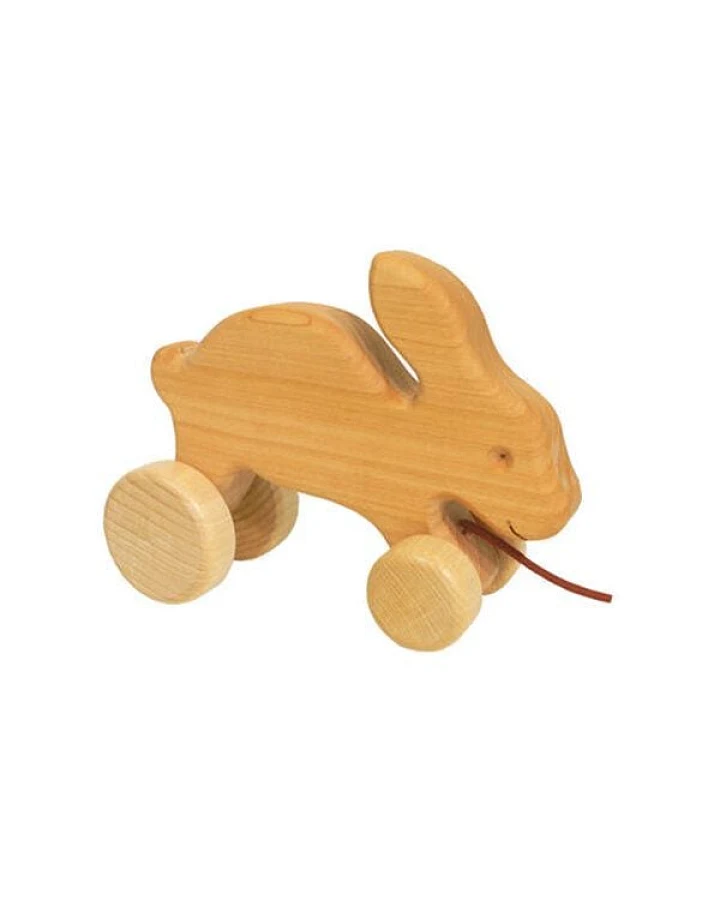 Mitienda Shop Ziehtier Hase Hannes aus Holz