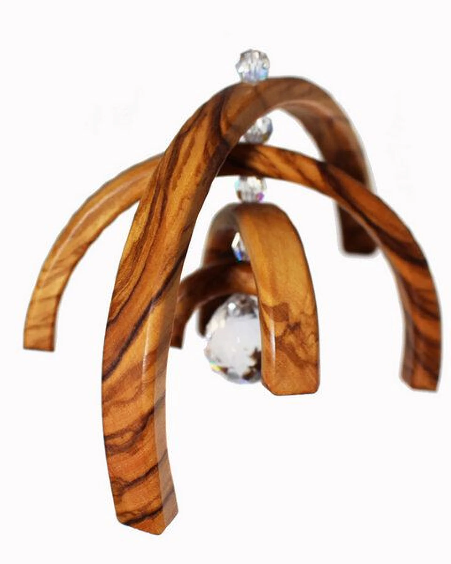 Mitienda Shop Regenbogen mit Bleikristallen |Fensterschmuck aus Holz – Ansicht 4