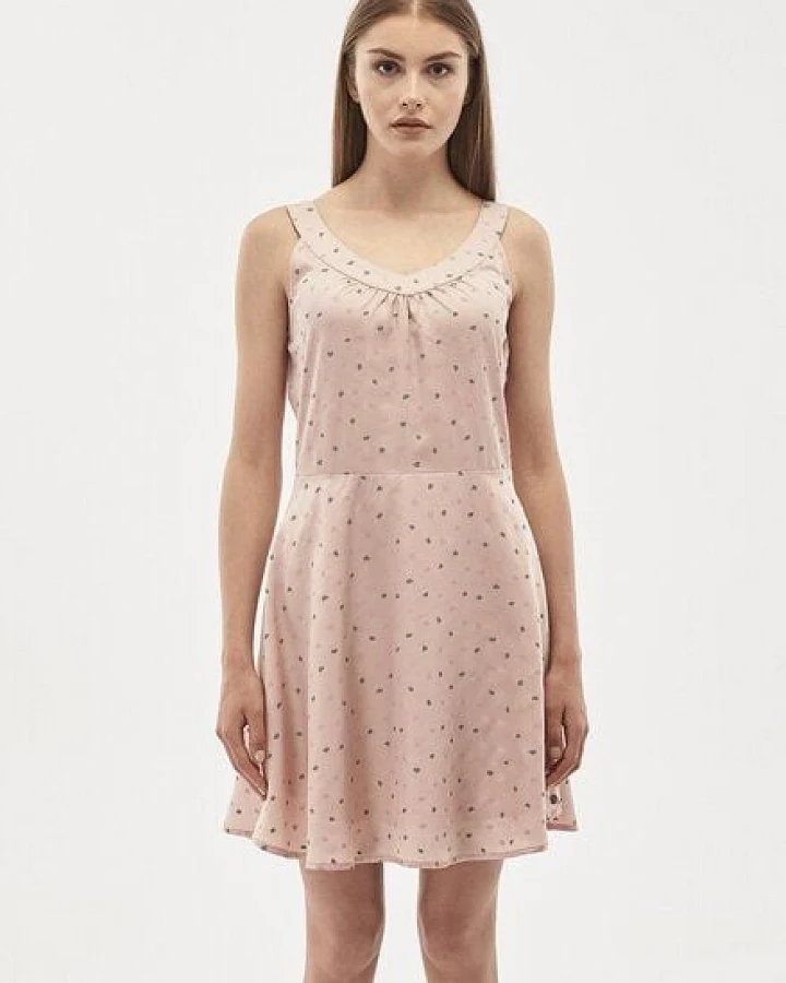 ORGANICATION Kleid aus TENCEL Lyocell mit Allover-Print