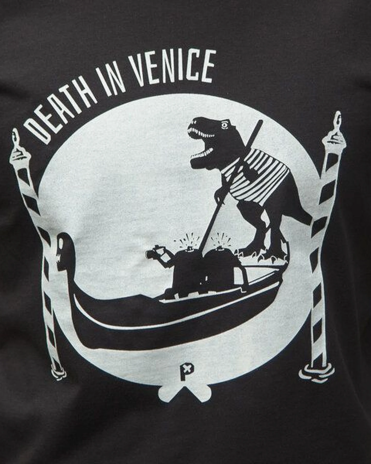 päfjes Death in Venice - Fair gehandeltes Männer T-Shirt - Black – Ansicht 2