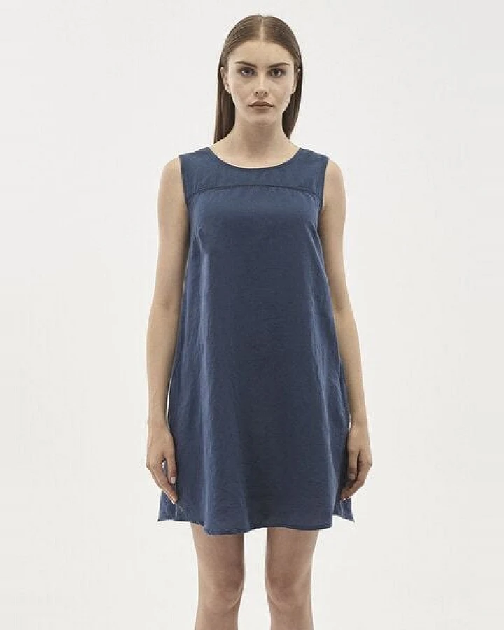 ORGANICATION Kleid aus Leinen-Mix