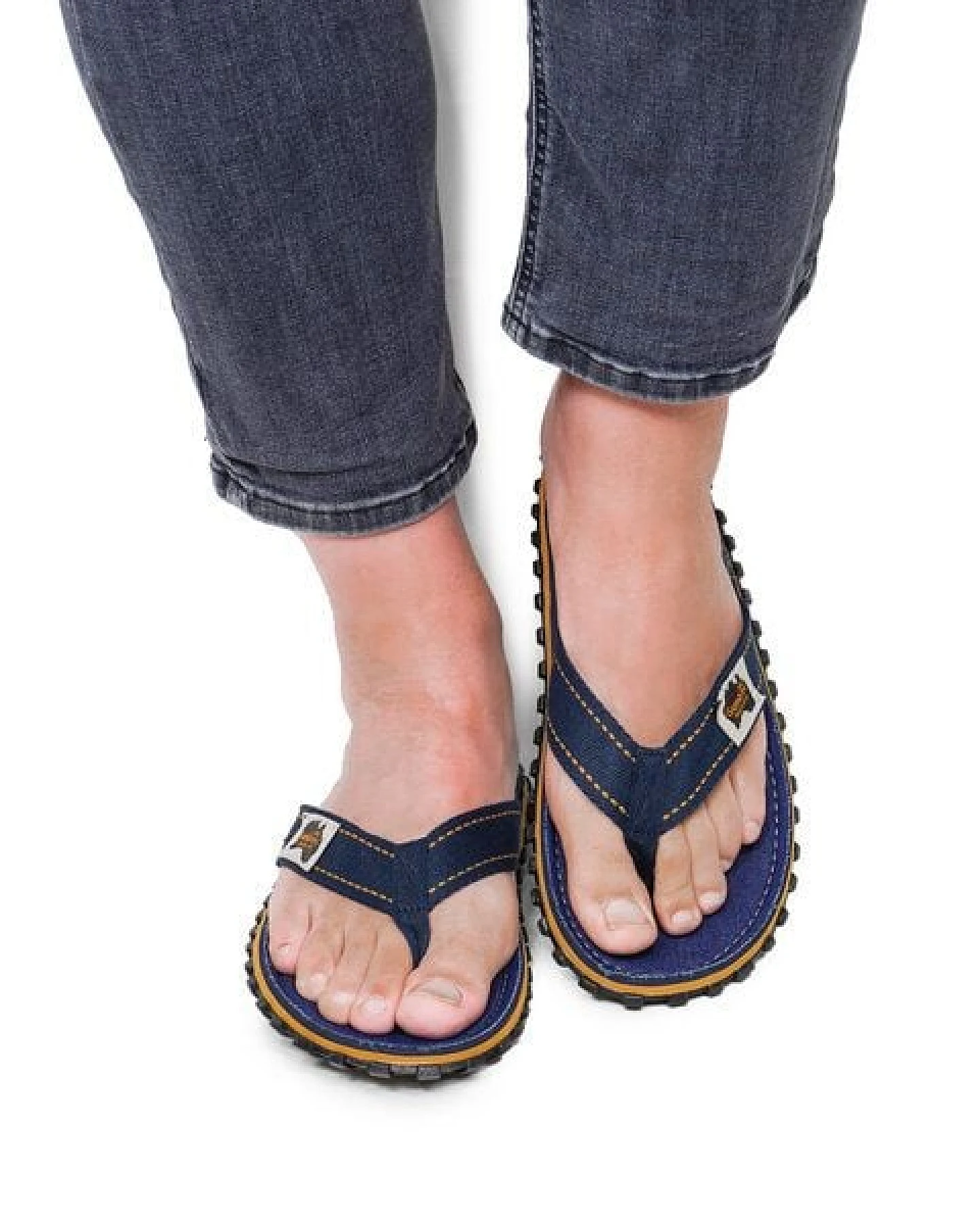 GUMBIES Dark Denim – Badesandalen für Damen und Herren – Ansicht 4