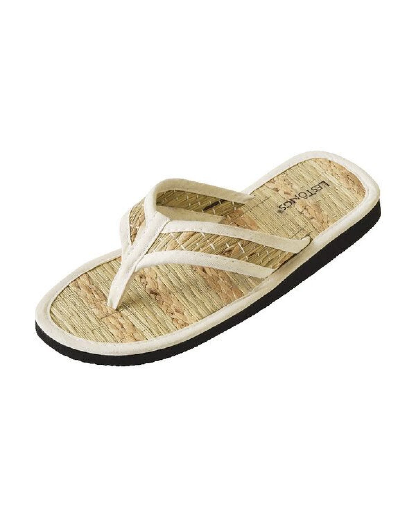 Les Tôngs Flip Flops OCEAN-V -offene Zimtlatschen aus Seegras - vegane Zimtsohle – Ansicht 4