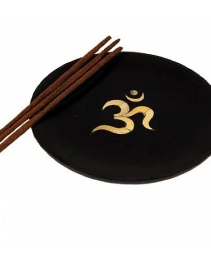 Just Be Incense Halter Om (Speckstein)