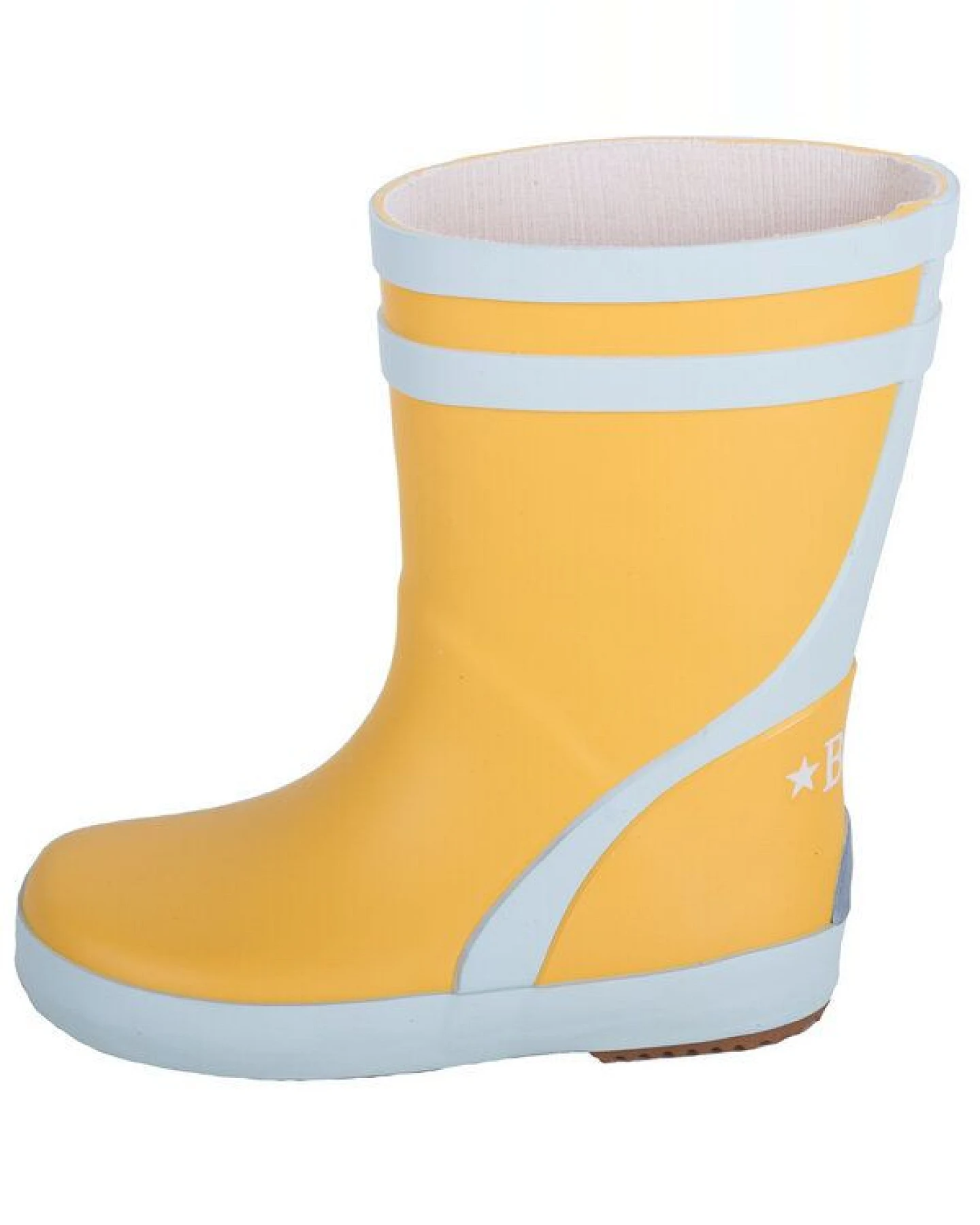 BMS Gummistiefel aus Naturkautschuk, gelb – Ansicht 2