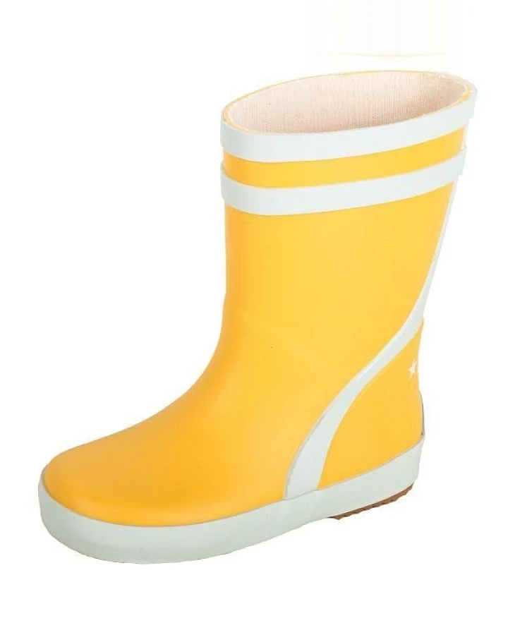 BMS Gummistiefel aus Naturkautschuk, gelb