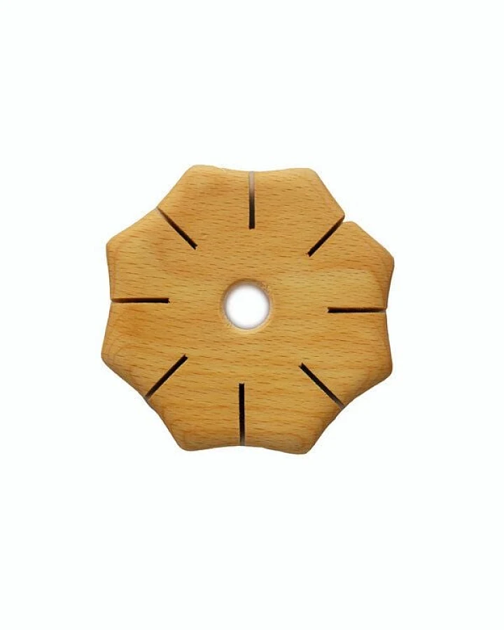 Mitienda Shop Knüpfscheibe aus Holz