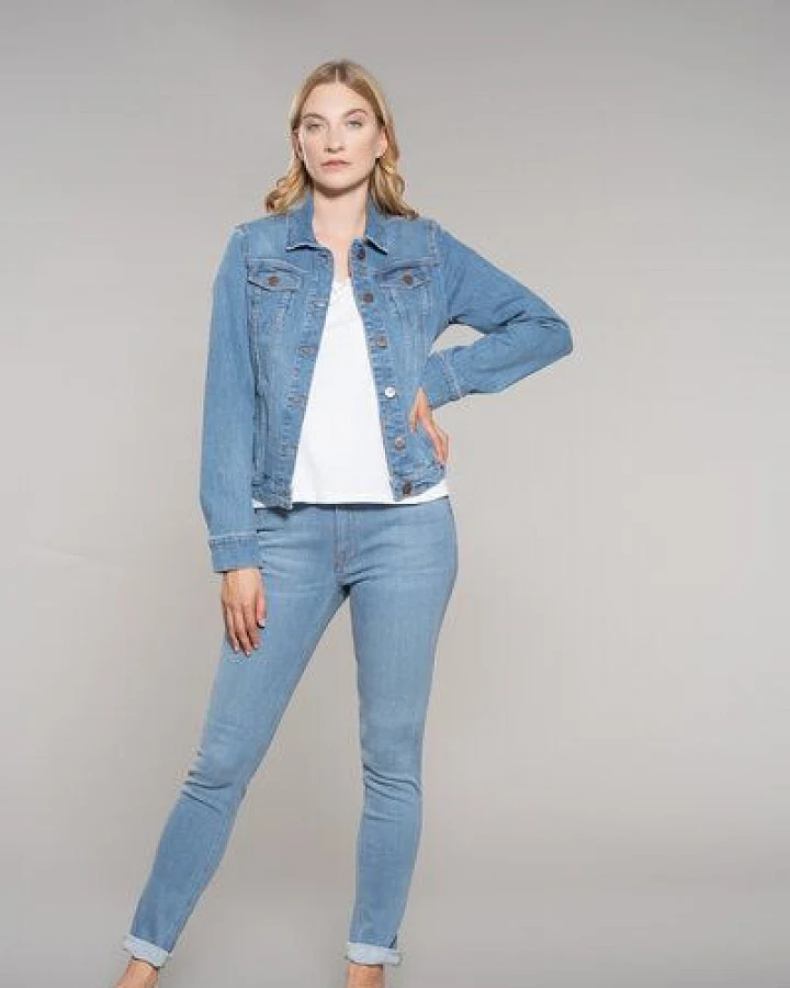 Feuervogl Jeansjacke Svala Summerblue