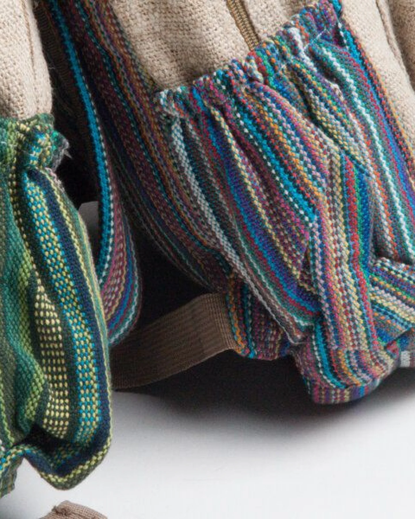 HH Einhorn-Rucksack BULL`S EYE (Backpack Big) aus Hanf von Himal Hemp – Ansicht 2