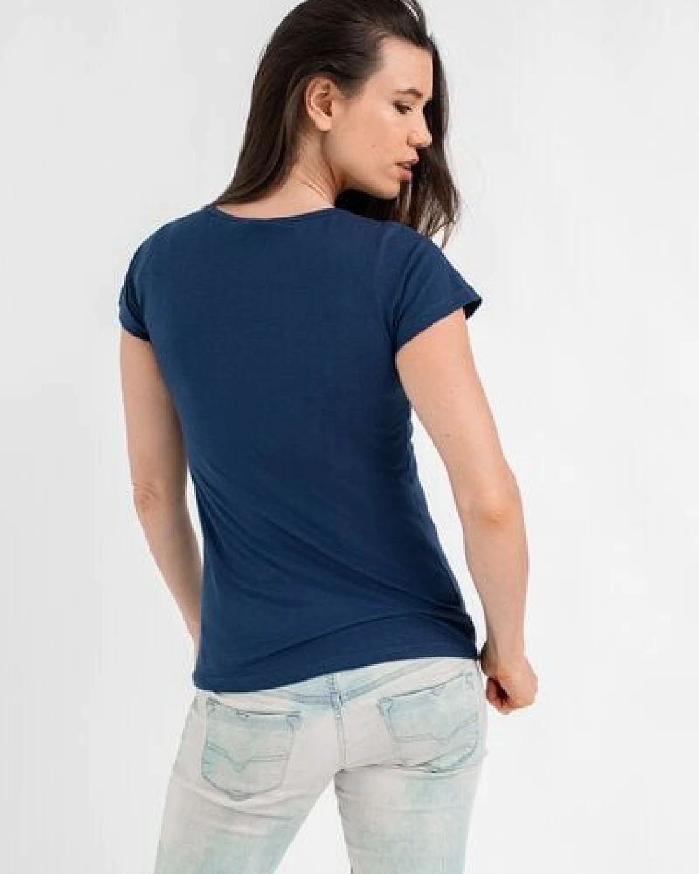 Brandless Basic Bio-T-Shirt Rundhals (Ladies) Nr.2 – Ansicht 4