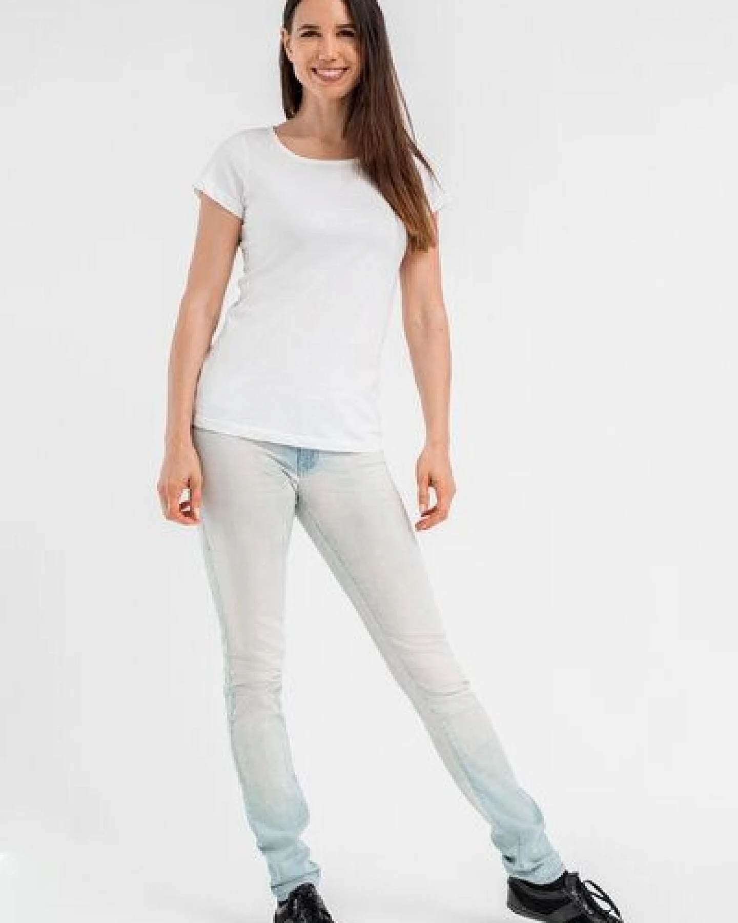 Brandless Basic Bio-T-Shirt Rundhals (Ladies) Nr.2 – Ansicht 2