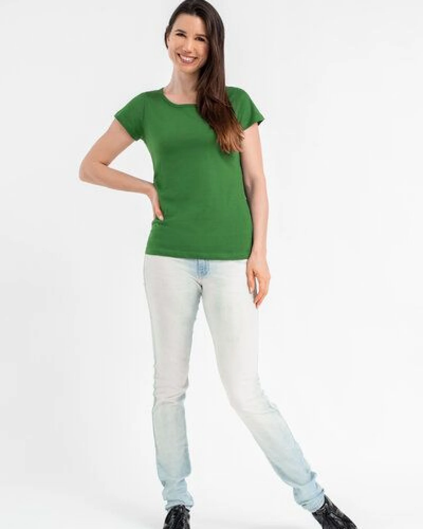 Brandless Basic Bio-T-Shirt Rundhals (Ladies) Nr.2 – Ansicht 2