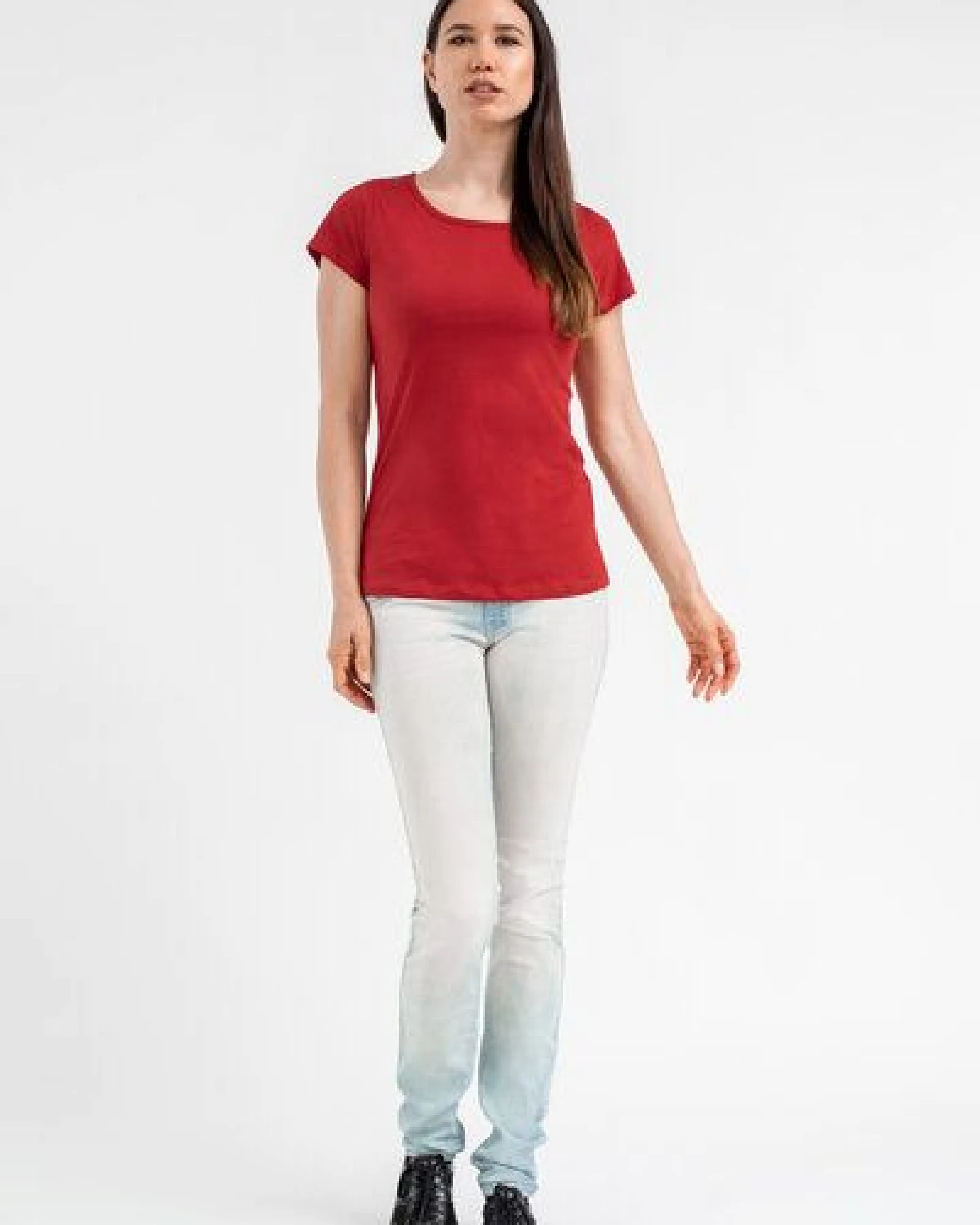 Brandless Basic Bio-T-Shirt Rundhals (Ladies) Nr.2 – Ansicht 2