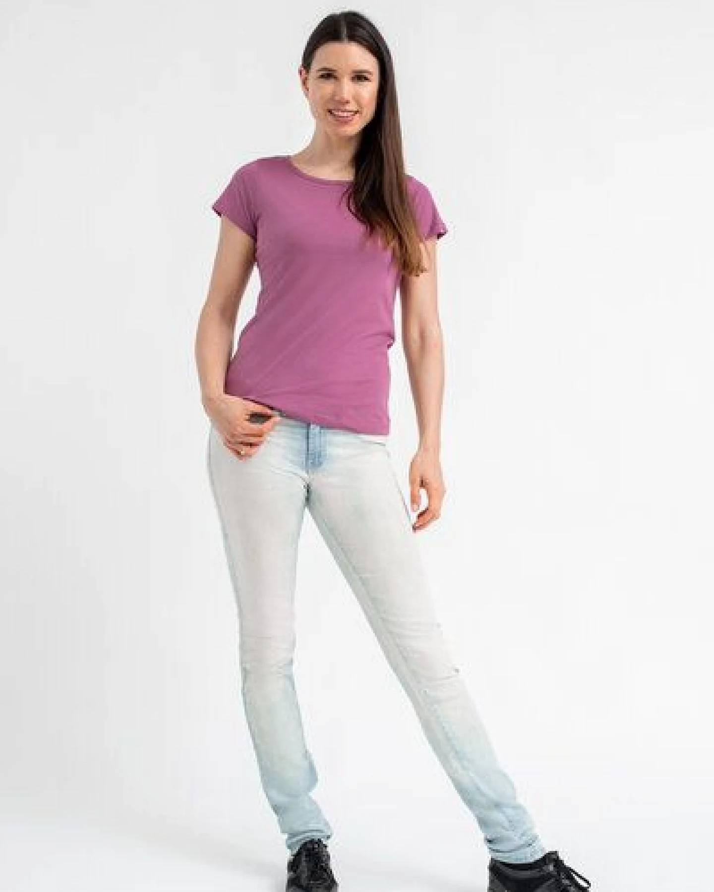 Brandless Basic Bio-T-Shirt Rundhals (Ladies) Nr.2 – Ansicht 2