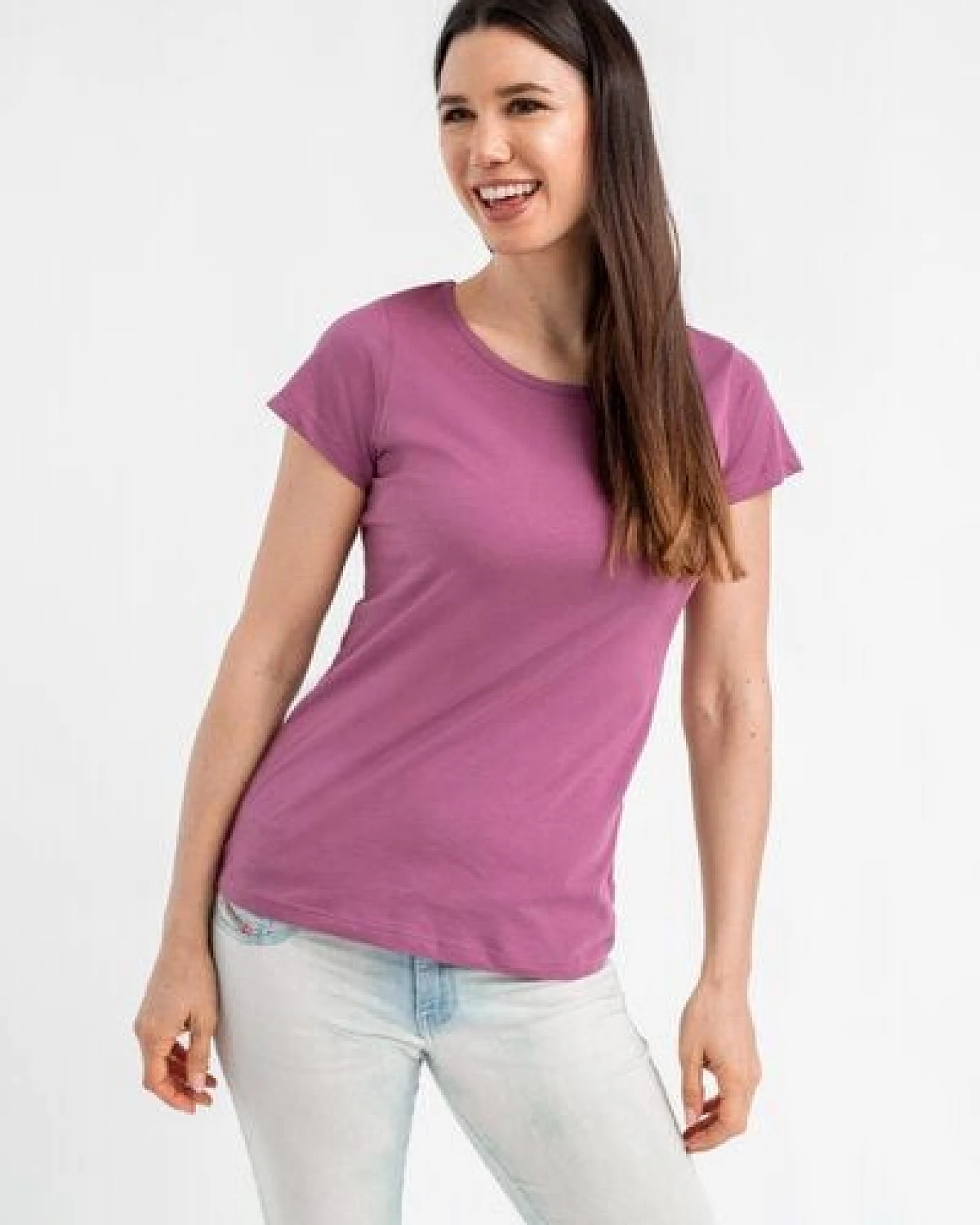 Brandless Basic Bio-T-Shirt Rundhals (Ladies) Nr.2 – Ansicht 4