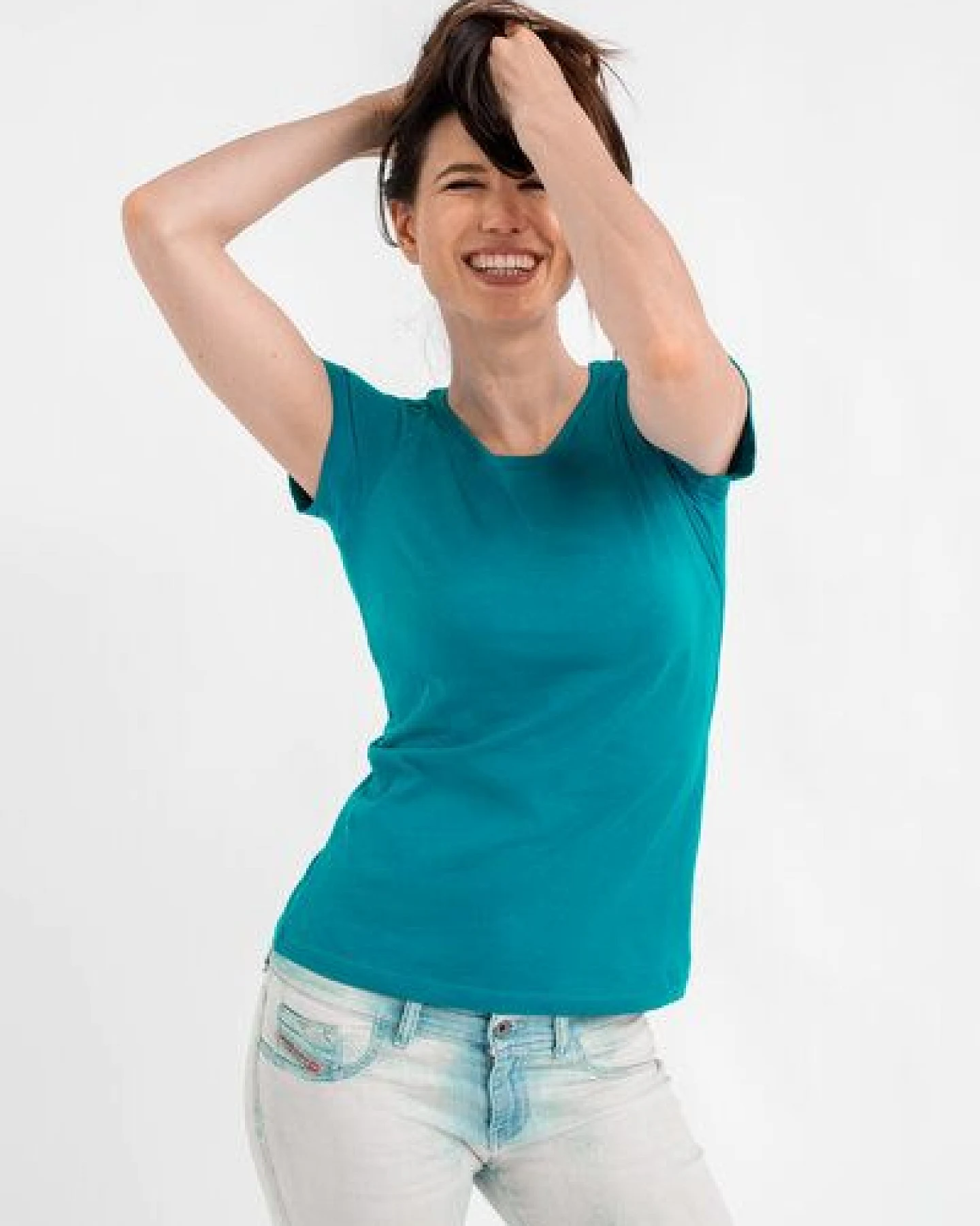 Brandless Basic Bio-T-Shirt Rundhals (Ladies) Nr.2 – Ansicht 2