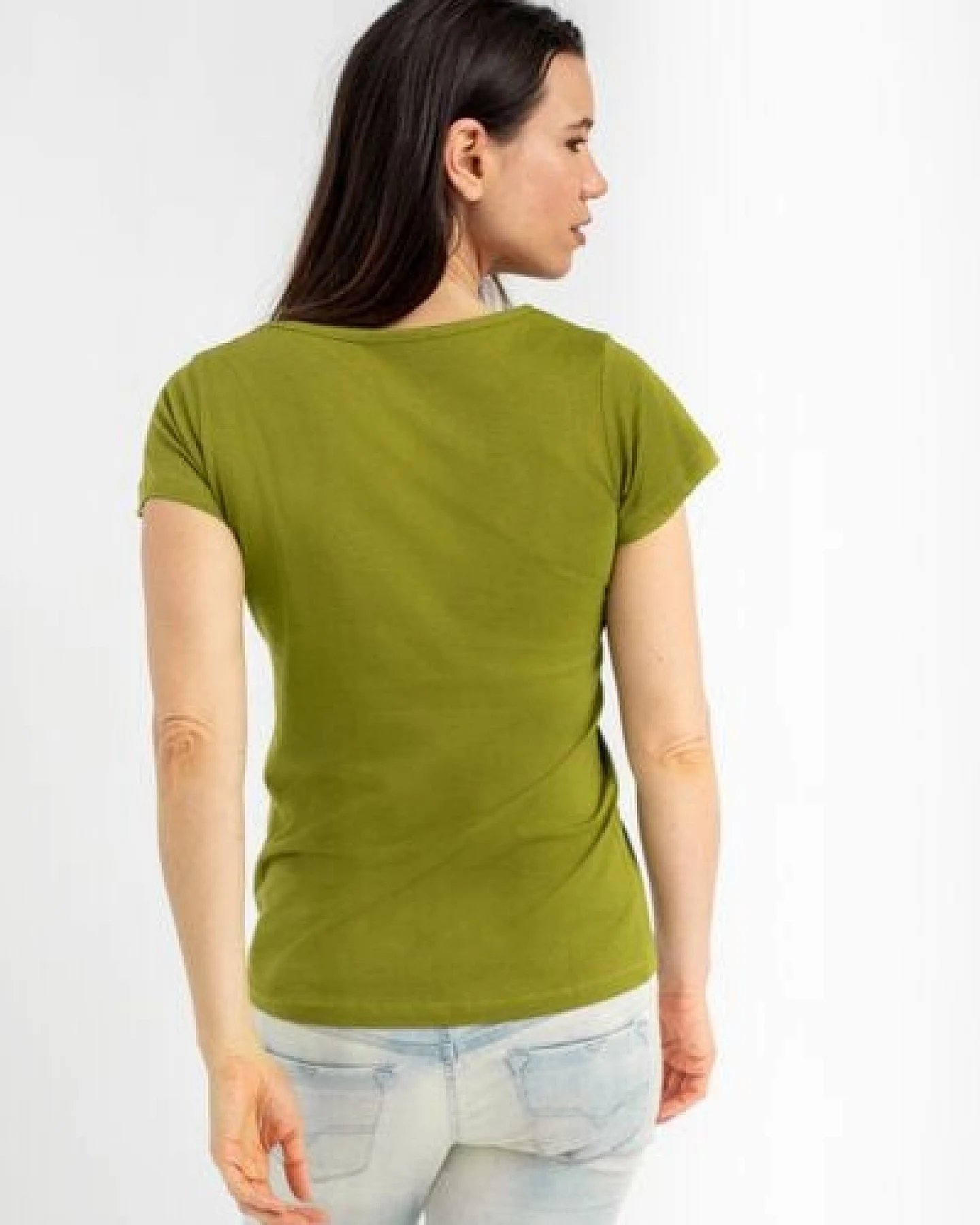 Brandless Basic Bio-T-Shirt Rundhals (Ladies) Nr.2 – Ansicht 4