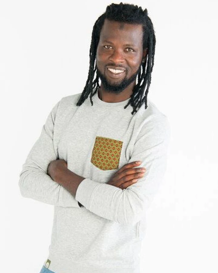 Maishameanslife Shwe Shwe Pocket Unisex Sweater - Grau