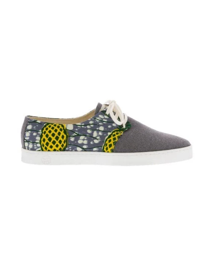 PANAFRICA Bunte Sneaker - Zanzibar - Grau - Unisex