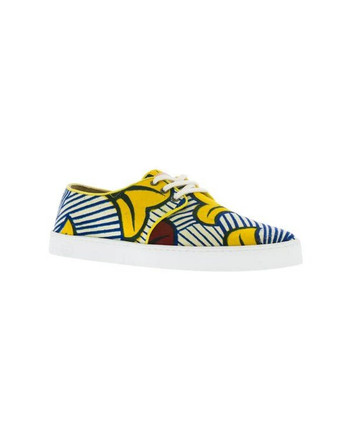 PANAFRICA Bunte Sneaker - Ouagadougou - Weiß - Unisex – Ansicht 2