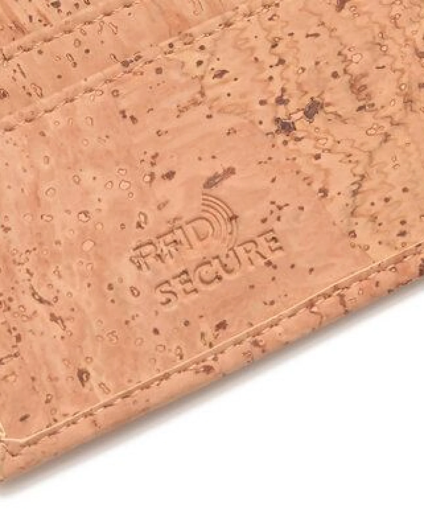 Simaru Geldbörse aus Kork mit RFID-Schutz, wasserfestes Portemonnaie – Ansicht 4