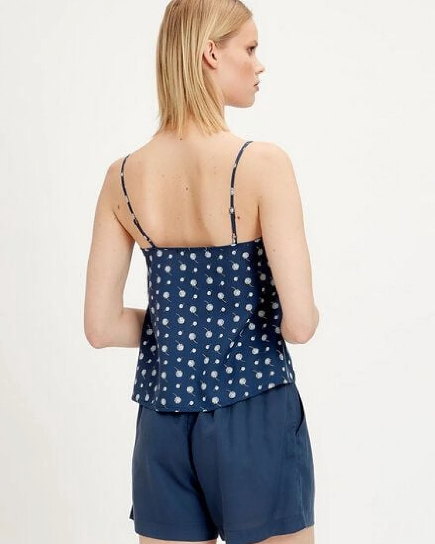 ORGANICATION Trägertop aus Tencel mit Allover-Print – Ansicht 2