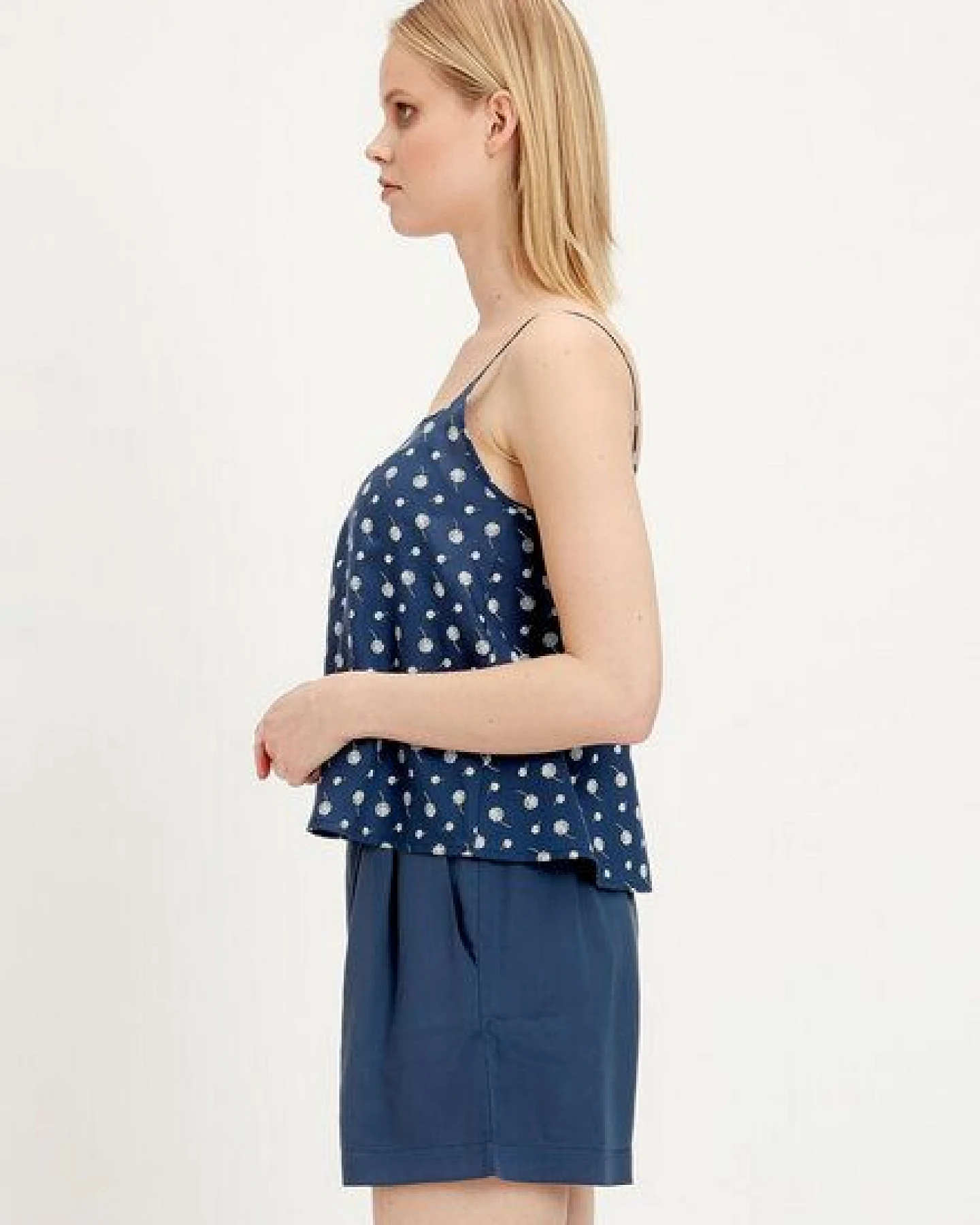 ORGANICATION Trägertop aus Tencel mit Allover-Print – Ansicht 3