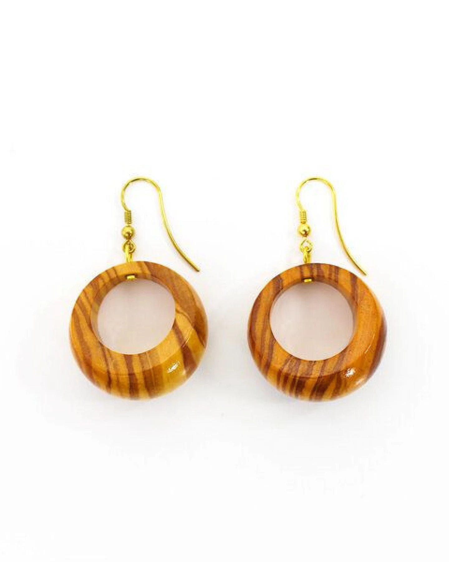 Mitienda Shop Ohrringe aus Holz – Ansicht 3