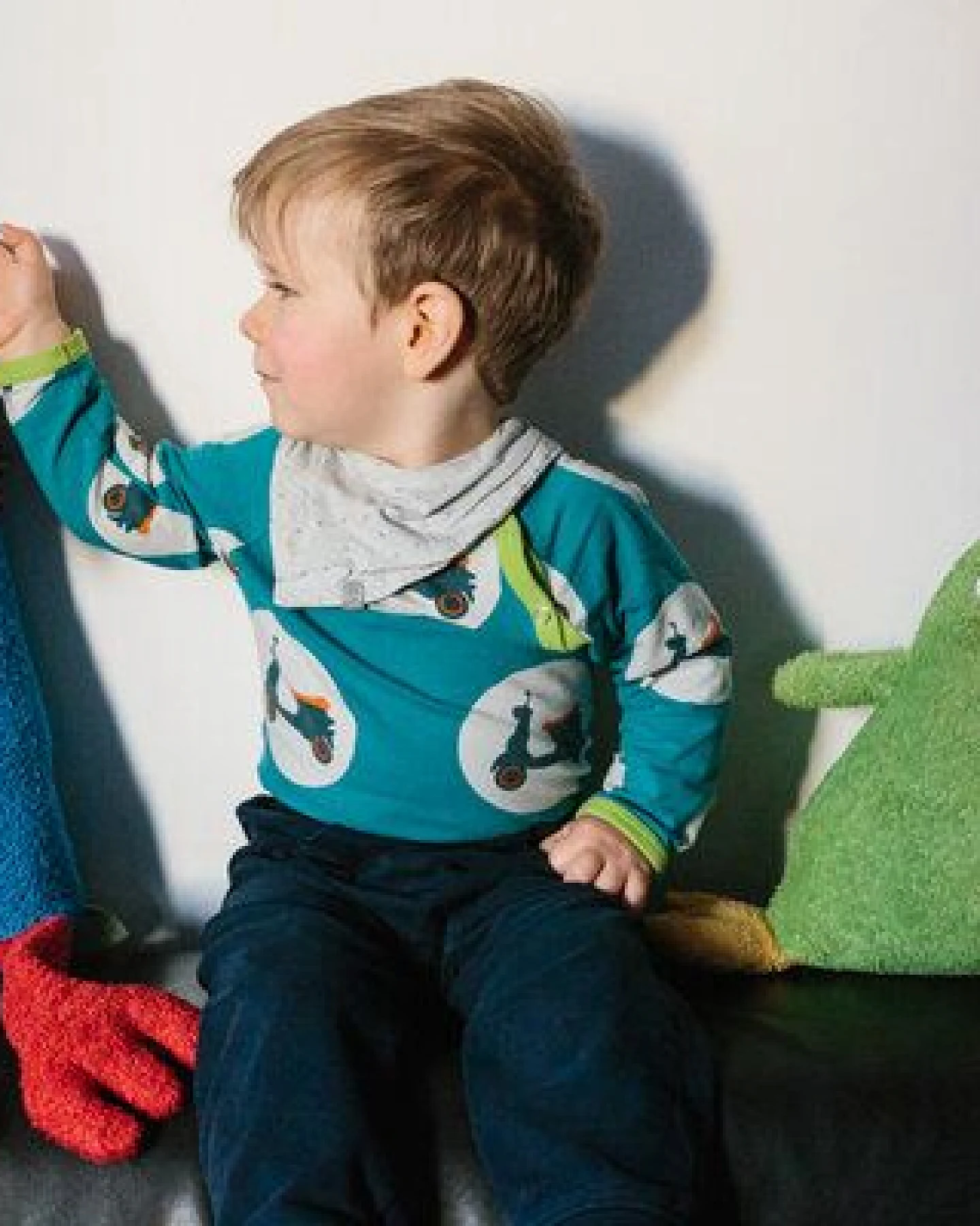Efie Set Spiel & Kuschel Huhn + Hahn bunt – Ansicht 4