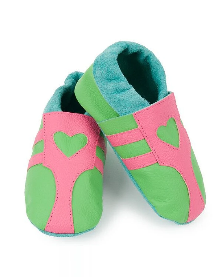 My first Label Krabbelschuh "Zwergensport" / aus hochwertigem Leder / schadstofffrei