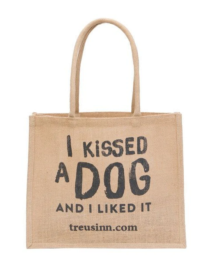Treusinn Eco Shopper "Kiss" / 100% Jutegewebe / umweltfreundlich