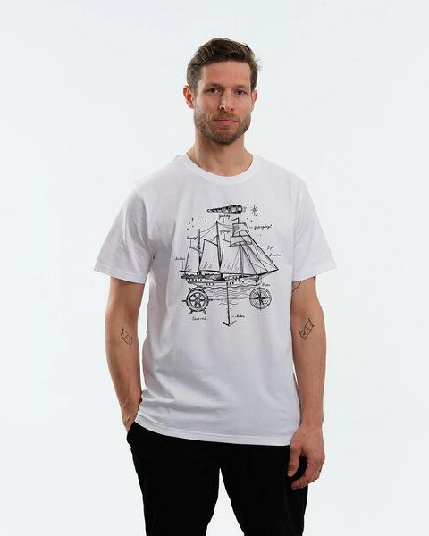 GARY MASH T-Shirt Sailor aus Biobaumwolle – Ansicht 3