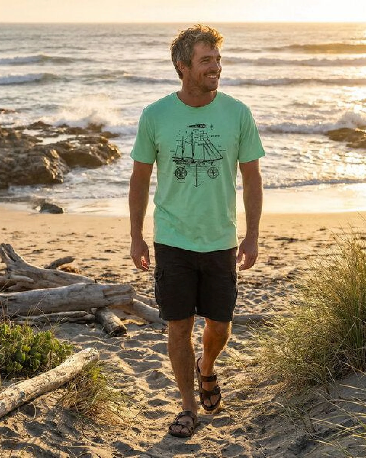 GARY MASH T-Shirt Sailor aus Biobaumwolle – Ansicht 2